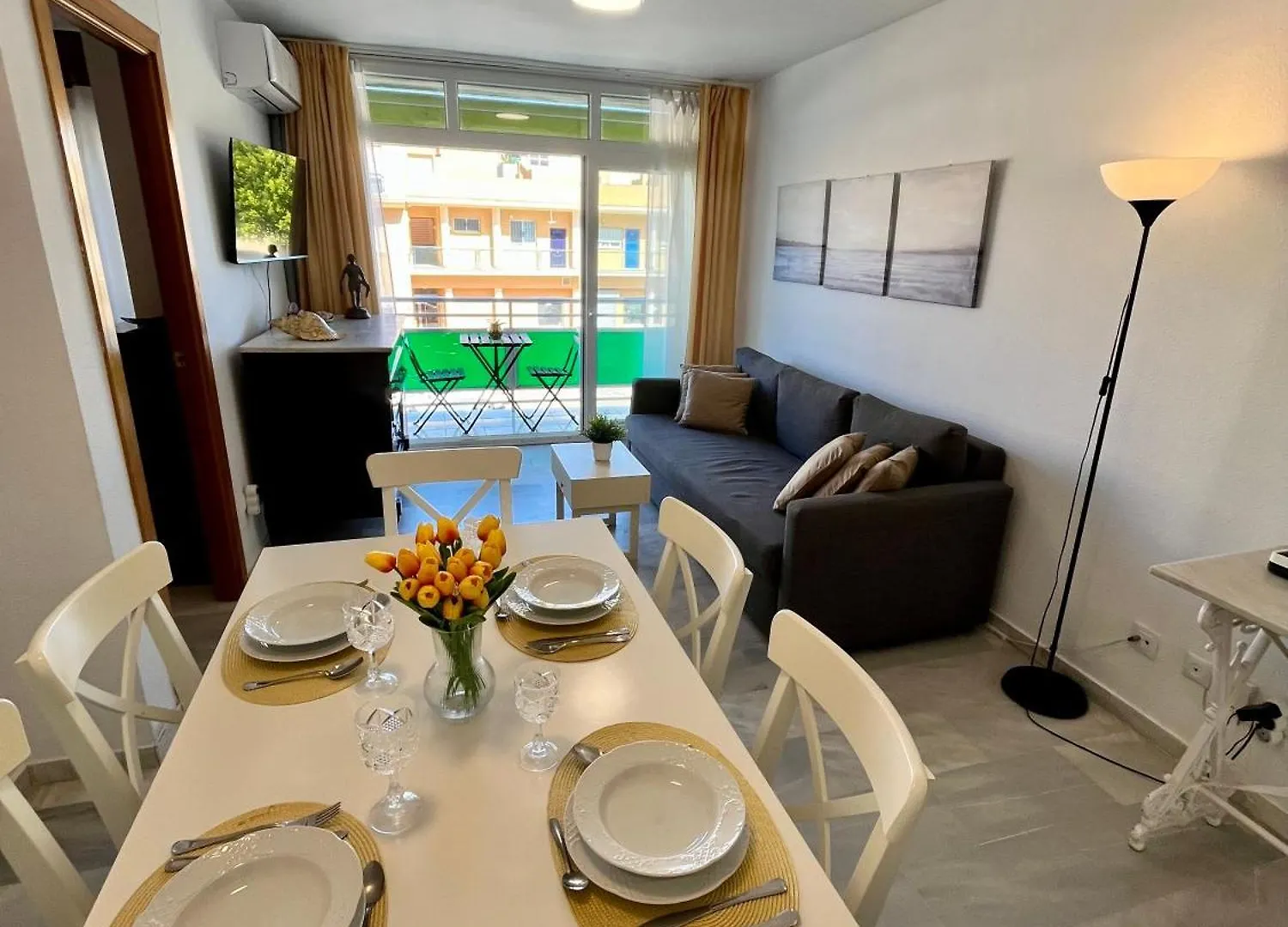 Gatu Villa Sol, Junto A La Playa , Piscina, 2 Banos, Aire Cc, Terraza, 