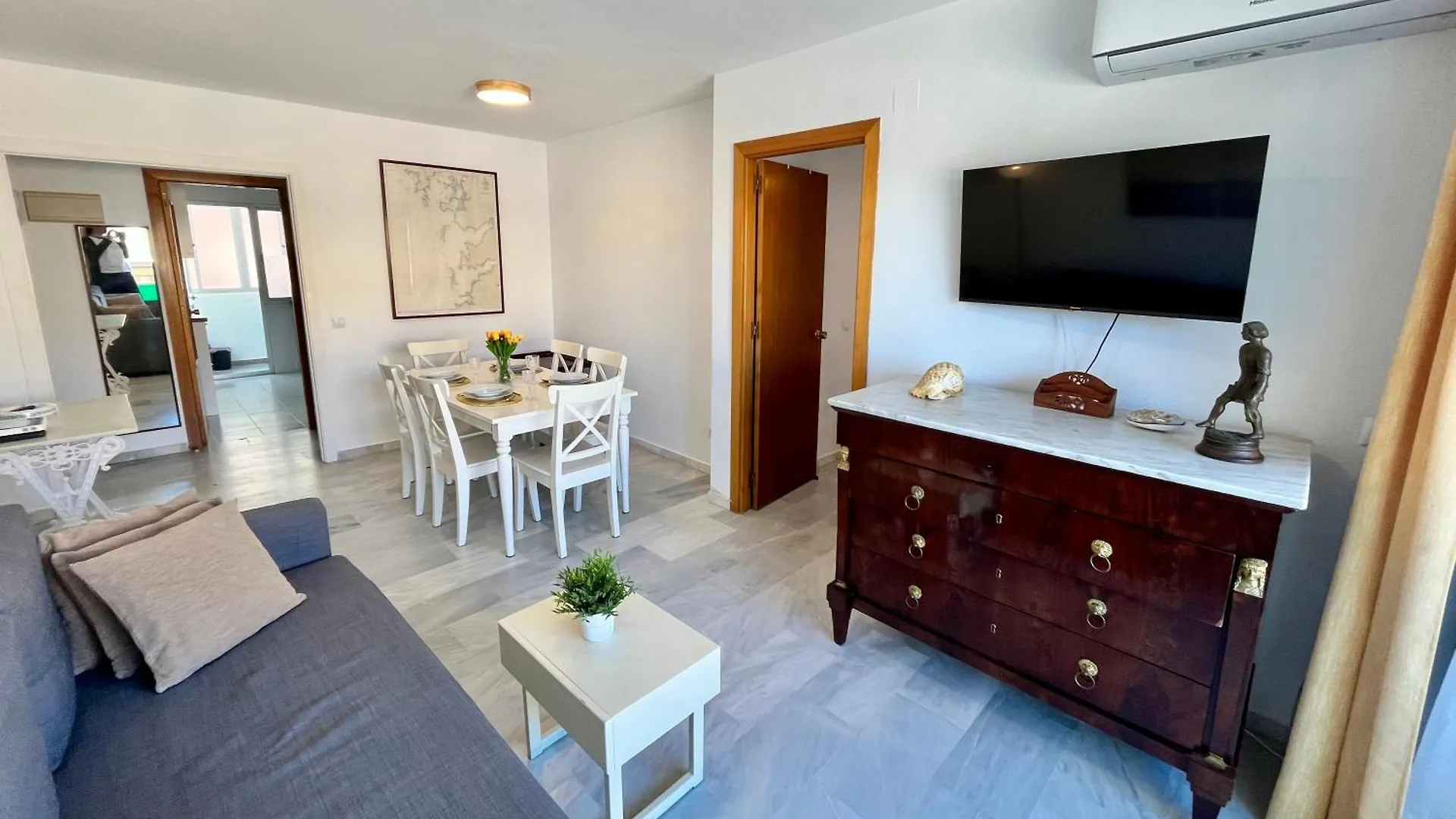 Apartamento Gatu Villa Sol, Junto A La Playa , Piscina, 2 Banos, Aire Cc, Terraza, 